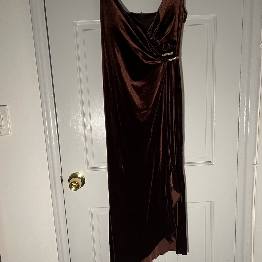 Brown vintage dress